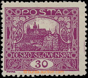 184068 -  Pof.13Da, 30h tmavě fialová, perforace ŘZ 11½; velm