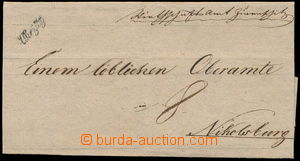 184082 - 1836 CZECH LANDS/  off. blank used as folded letter addresse