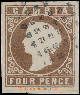 184123 - 1869-72 SG.2, Viktorie 4P světle hnědá (pale brown), reli