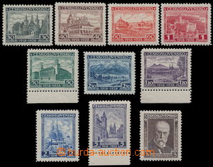 184154 - 1928 Pof.233B-242B, Jubilee issue, complete set of UNISSUED 