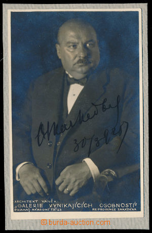 184160 - 1925 NEDBAL Oskar (1874-1930), světoznámý český hudebn