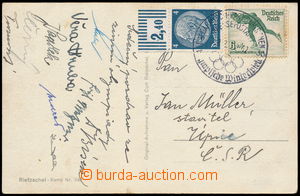 184198 - 1936 ZOH Garmisch - Partenkirchen 1936  pohlednice zaslaná 