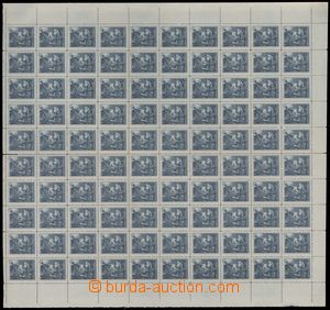 184247 - 1954 Pof.778, Profession 45h, complete 100 stamps sheet from
