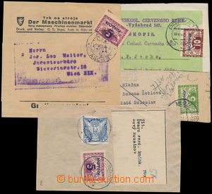 184285 - 1926 to exhaustion-issue on/for express, comp. 4 pcs of addr