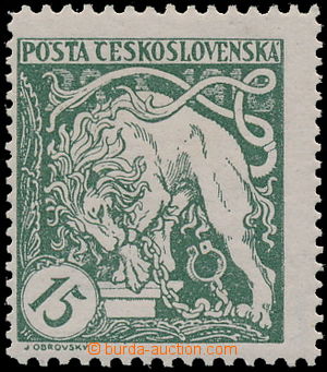 184297 -  Pof.27Ba, 15h světle zelená, ŘZ 11½ : 13¾; zk.