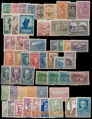 184397 - 1911-38 [COLLECTIONS] selection of more than 130 unused stam