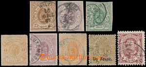 184410 - 1859-1906 Mi.8-10,16a (*), 21, 23, 36, 83; selection of 8 st