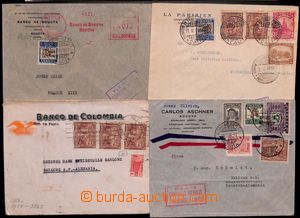 184451 - 1904-1952 8 interesting entires, postcard 2C 1904 to Vienna 