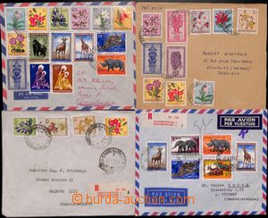 184501 - 1957-1961 comp. of 7 letters to Czechoslovakia, franked with