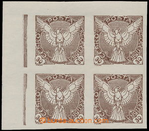 184663 - 1918 Pof.NV6ST, Falcon in Flight (issue) 30h brown, UL corne