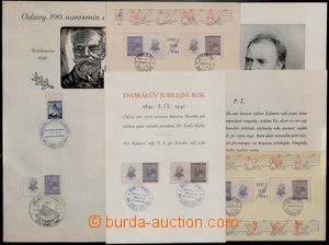 184725 - 1941 comp. 4 pcs of various commemorative sheets Nelahozeves