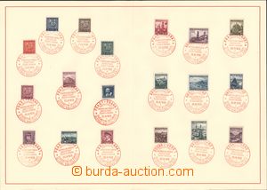 184753 - 1939 1. off. Bohemian and Moravian commemorative sheet to 50