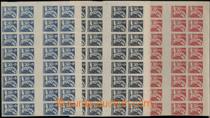184790 -  Pof.354Ms(4)-356Ms(4), Košické 2K červená - 6K modrá, 