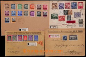 184868 - 1930-1941 selection of 4 letters - Ministry Reg letter with 