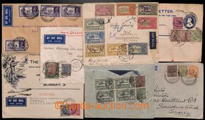 184893 - 1931-1939 6 airmail letters to Czechoslovakia and Germany, t