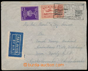 184925 - 1935 airmail letter to Czechoslovakia, with SG.225, George V
