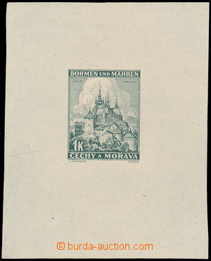 184980 - 1939 ZT  Pof.31, Krajinky I. vydání 1K Praha, zkusmý tisk