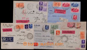185070 - 1917-1943 set of 6 Ex- letters from various period, with sta