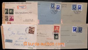 185087 - 1938-44 comp. 11 pcs of entires with various frankings posta