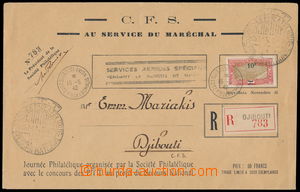 185099 - 1942 Reg-airmail letter of special flight C.F.S. (Côte fran