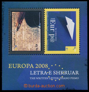 185204 - 2008 Bl.9, 50x miniature sheet EUROPA; cat. 1.100€