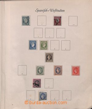185238 - 1855-1955 [COLLECTIONS] collection on old sheets, period of 