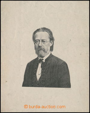 185269 - 1945 MRAČEK Jan - zkusmý tisk rytiny portrétu Bedřicha S