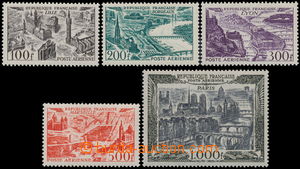 185369 - 1949 Mi.861-865, Města; kompletní série, kat. 220€