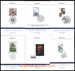 185467 - 2011 PLZ1-13, commemorative sheets Czech Post - stamp produc