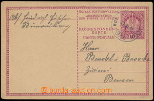 185476 - 1918 CPŘ1, Austrian international post card 10h Crown with 