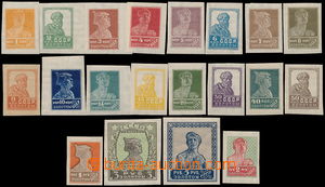 185553 - 1925 Mi.271-291, complete set of postage stamps Profession, 