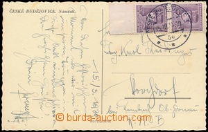 185603 - 1939 1. day Protectorate Bohemia-Moravia,  postcard franked 