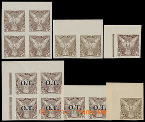 185655 - 1918-34 interesting comp. of stamps Pof.NV6, Falcon in Fligh
