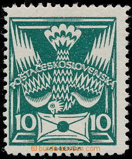185688 -  Pof.145B, 10h tmavě zelená, ŘZ 13¾; luxusní, zk. T
