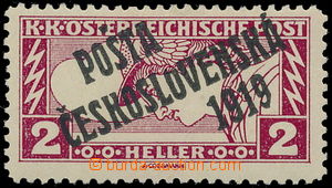 185760 -  Pof.57Aa, Obdélník 2h hnědočervená, černý přetisk, 