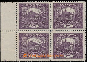 185859 -  Pof.11D STk, 25h fialová, levý krajový 4-blok, ŘZ 11