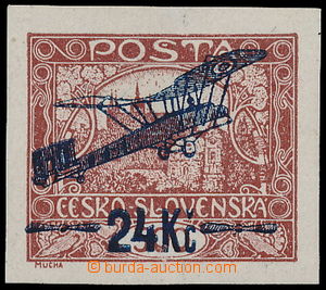 185954 -  Pof.L2 IIpa, I. provisional air mail stmp., imperforated 24