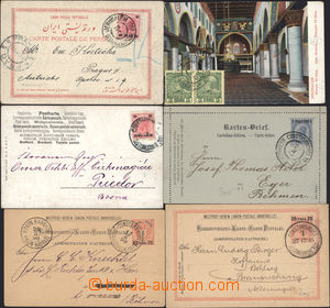185998 - 1883-1910 LEVANT - selection of 10 correspondence cards 20 P