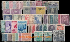 186017 - 1890-1936 comp. of stamps and sets, i.a. 1-50kr issue 1890, 