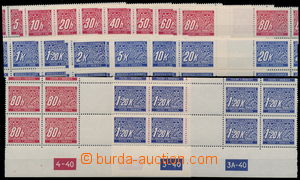 186021 - 1939 Pof.DL1-14, complete set of 2 stamp. gutter, imperforat