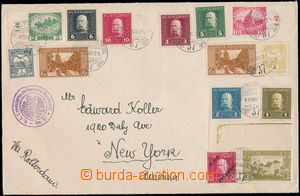 186090 - 1915 philatelic letter to USA from correspondence of collect