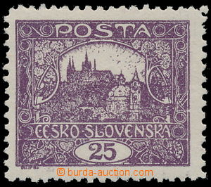 186176 -  Pof.11E Is, 25h violet, line perforation 11½ : 10¾