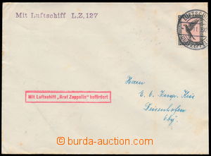 186184 - 1929 FAHRT NACH ZÜRICH - return flight (!), letter forwarde