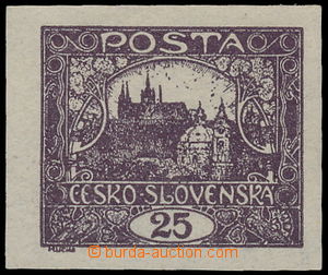 186217 -  Pof.11a IIp, 25h black-violet, bar type II.; luxury piece, 