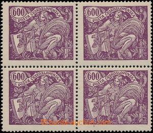 186251 -  Pof.169B, 600h violet, comb perforation 13¾; : 13½