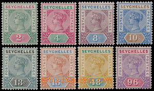186374 - 1890 SG.1-8, Viktorie 2c-96c; kompletní série, kat. £