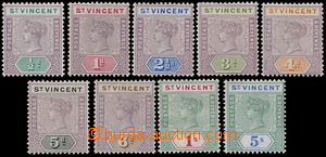 186375 - 1899 SG.67-75, Viktorie ½P-5Sh; kompletní série, kat.