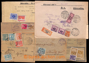186420 - 1919-1928 PROVISORY - usage postage stmp as postage-due, com