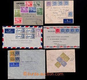 186501 - 1922-1951 5 dopisů do ČSR, Rakouska, Francie; dále Znak 1