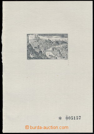 186594 - 1962 PT1, Exhibition PRAGA ´62, numbered; c.v.. 1.200CZK